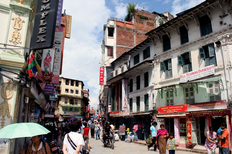 네팔 여행자 거리