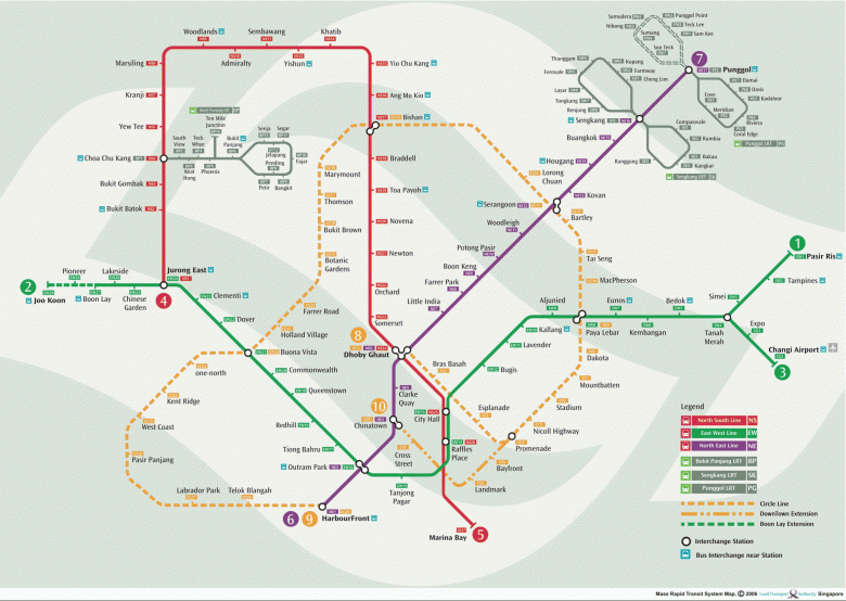 Singapore-Metro-System-Map